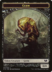 Germ // Zombie Double-Sided Token [Commander 2015 Tokens] | Exor Games New Glasgow