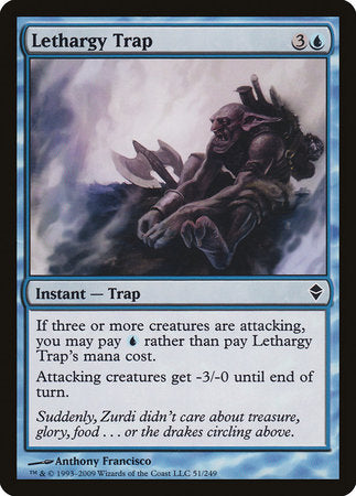 Lethargy Trap [Zendikar] | Exor Games New Glasgow