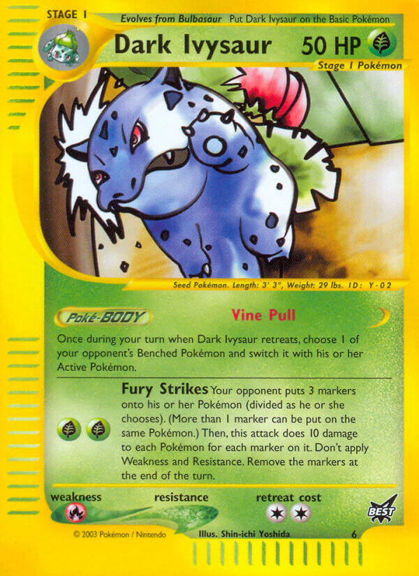 Dark Ivysaur (6) [Best of Promos] | Exor Games New Glasgow