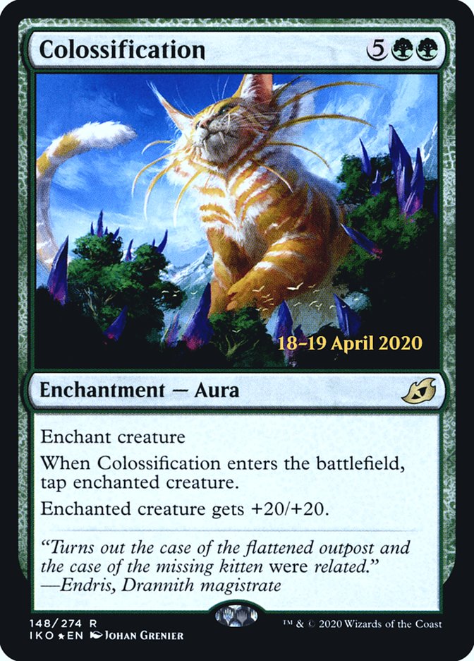 Colossification  [Ikoria: Lair of Behemoths Prerelease Promos] | Exor Games New Glasgow