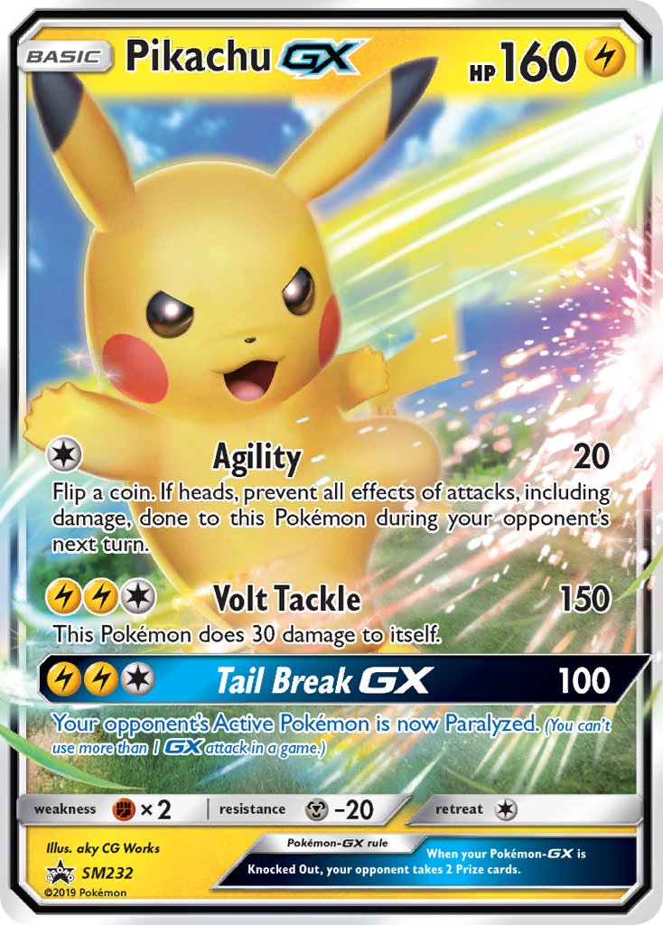 Pikachu GX (SM232) [Sun & Moon: Black Star Promos] | Exor Games New Glasgow