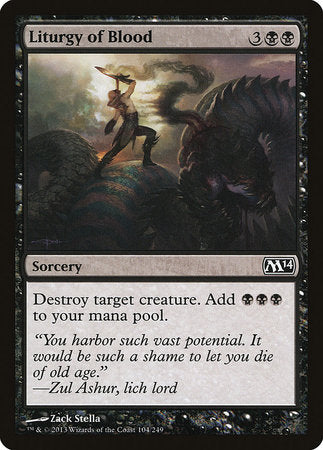 Liturgy of Blood [Magic 2014] | Exor Games New Glasgow