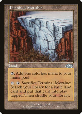 Terminal Moraine [Planeshift] | Exor Games New Glasgow
