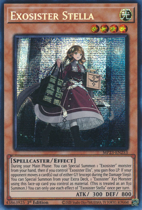 Exosister Stella [MP23-EN253] Prismatic Secret Rare | Exor Games New Glasgow