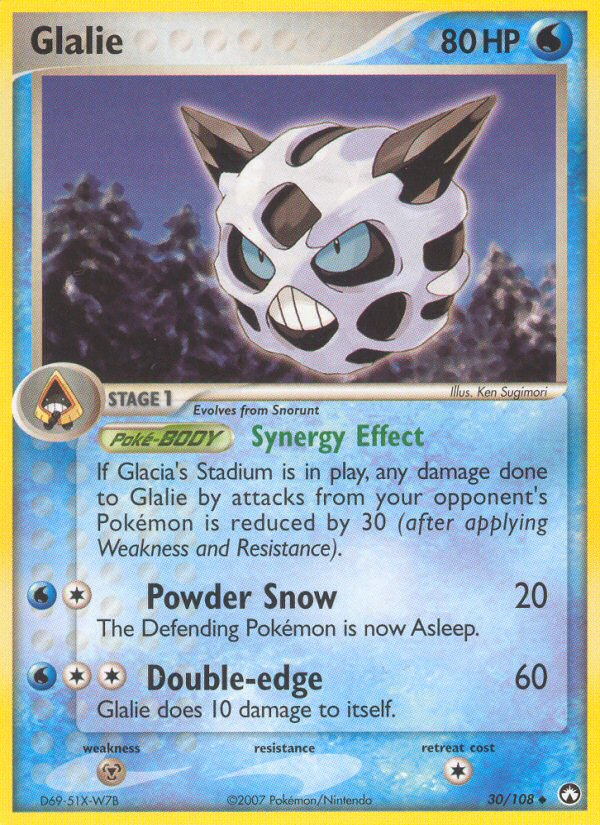 Glalie (30/108) [EX: Power Keepers] | Exor Games New Glasgow