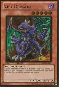 Vice Dragon [GLD3-EN002] Gold Rare | Exor Games New Glasgow