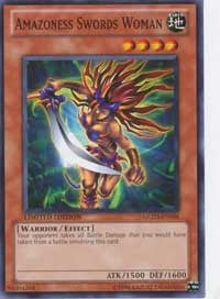 Amazoness Swords Woman [GLD3-EN006] Common | Exor Games New Glasgow