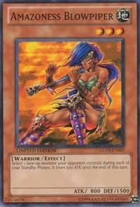 Amazoness Blowpiper [GLD3-EN007] Common | Exor Games New Glasgow