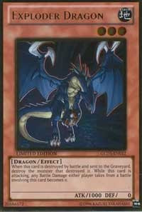 Exploder Dragon [GLD3-EN012] Gold Rare | Exor Games New Glasgow