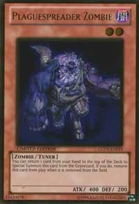 Plaguespreader Zombie [GLD3-EN019] Gold Rare | Exor Games New Glasgow