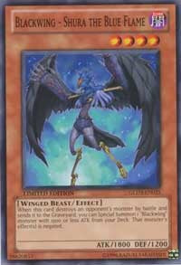 Blackwing - Shura the Blue Flame [GLD3-EN025] Common | Exor Games New Glasgow