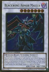 Blackwing Armor Master [GLD3-EN038] Gold Rare | Exor Games New Glasgow