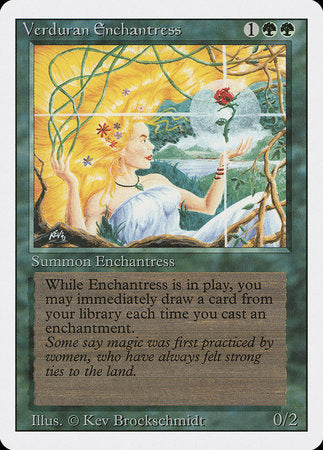 Verduran Enchantress [Revised Edition] | Exor Games New Glasgow