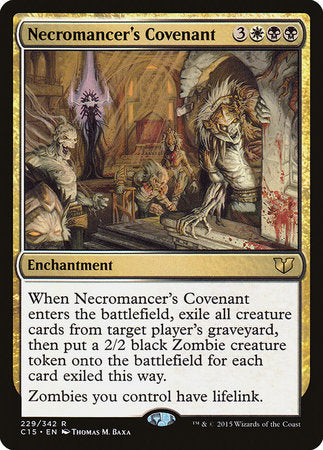 Necromancer's Covenant [Commander 2015] | Exor Games New Glasgow