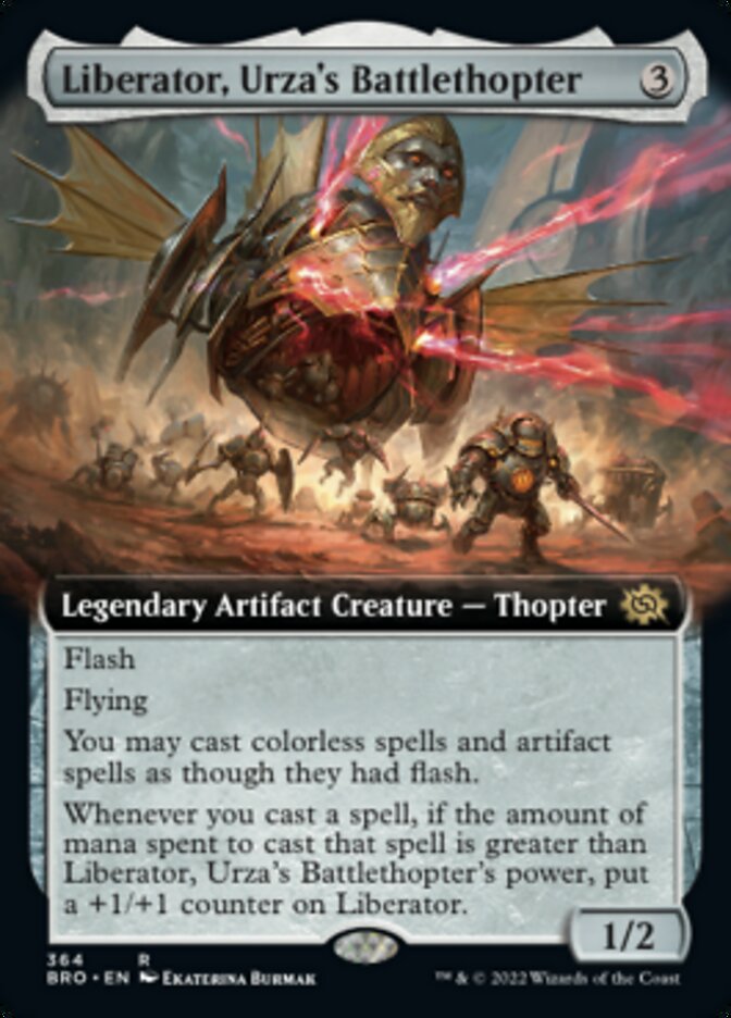 Liberator, Urza's Battlethopter (Extended Art) [The Brothers' War] | Exor Games New Glasgow