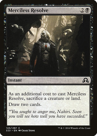 Merciless Resolve [Shadows over Innistrad] | Exor Games New Glasgow