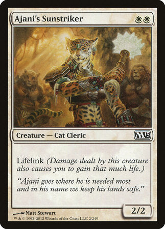 Ajani's Sunstriker [Magic 2013] | Exor Games New Glasgow