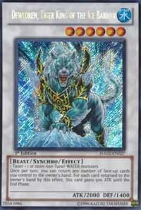 Dewloren, Tiger King of the Ice Barrier [HA02-EN027] Secret Rare | Exor Games New Glasgow