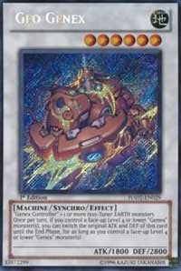 Geo Genex [HA02-EN029] Secret Rare | Exor Games New Glasgow