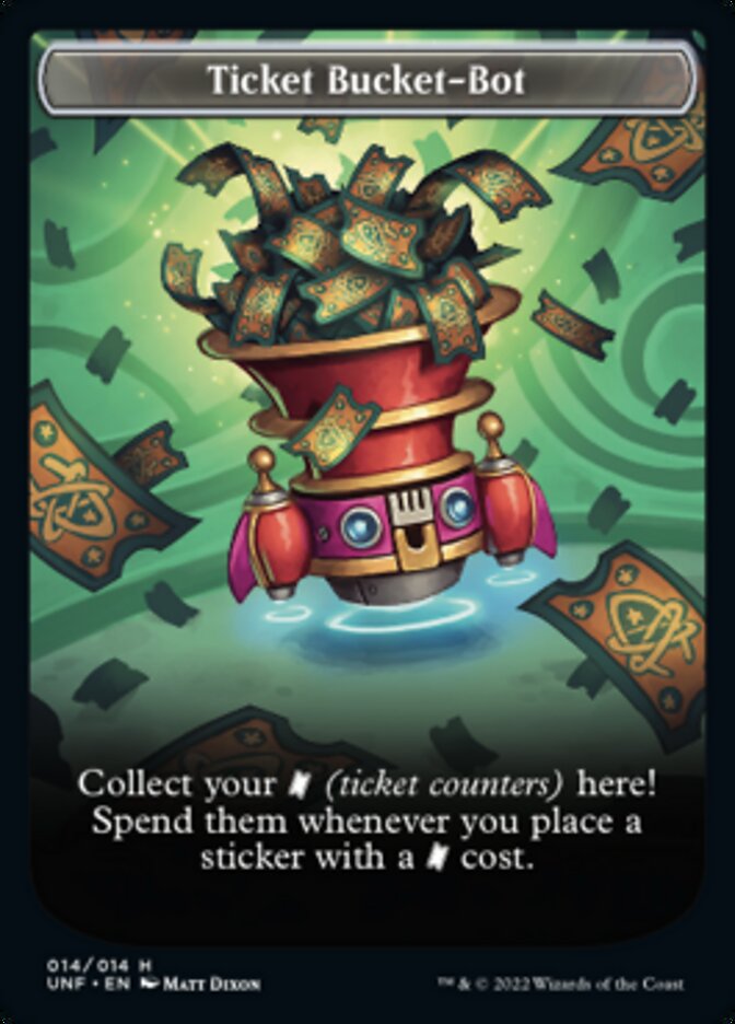 Ticket Bucket-Bot Token [Unfinity Tokens] | Exor Games New Glasgow