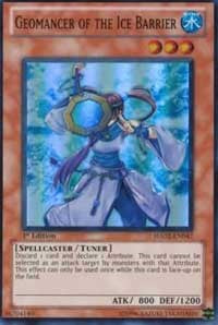 Geomancer of the Ice Barrier [HA02-EN047] Super Rare | Exor Games New Glasgow