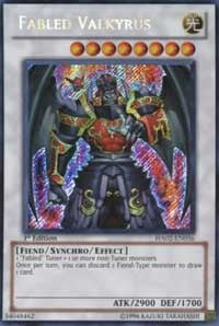 Fabled Valkyrus [HA02-EN056] Secret Rare | Exor Games New Glasgow