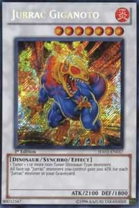 Jurrac Giganoto [HA02-EN057] Secret Rare | Exor Games New Glasgow