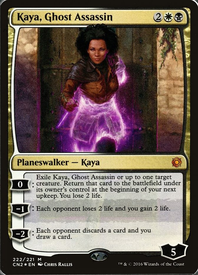 Kaya, Ghost Assassin (222/221) [Conspiracy: Take the Crown] | Exor Games New Glasgow