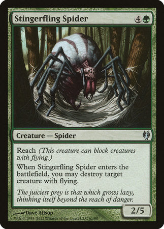 Stingerfling Spider [Duel Decks: Izzet vs. Golgari] | Exor Games New Glasgow