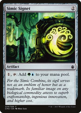 Simic Signet [Commander Anthology] | Exor Games New Glasgow