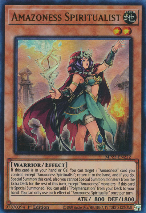 Amazoness Spiritualist [MP23-EN222] Ultra Rare | Exor Games New Glasgow