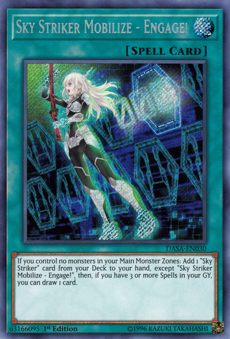 Sky Striker Mobilize - Engage! [DASA-EN030] Secret Rare | Exor Games New Glasgow