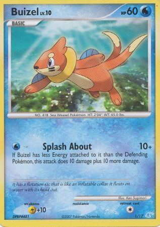 Buizel (1/12) [Diamond & Pearl: Trainer Kit - Manaphy] | Exor Games New Glasgow