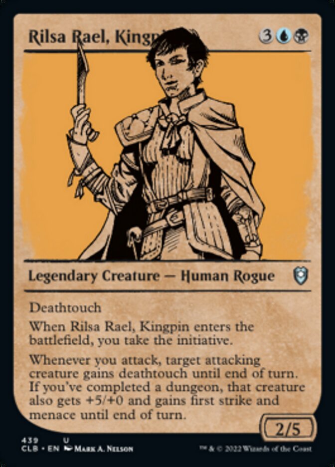 Rilsa Rael, Kingpin (Showcase) [Commander Legends: Battle for Baldur's Gate] | Exor Games New Glasgow