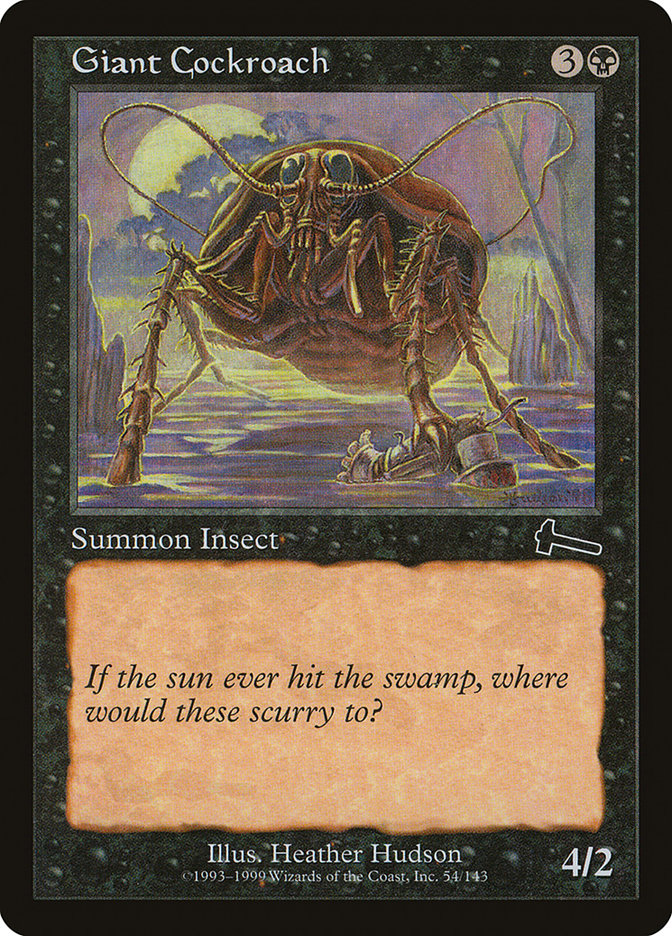 Giant Cockroach [Urza's Legacy] | Exor Games New Glasgow