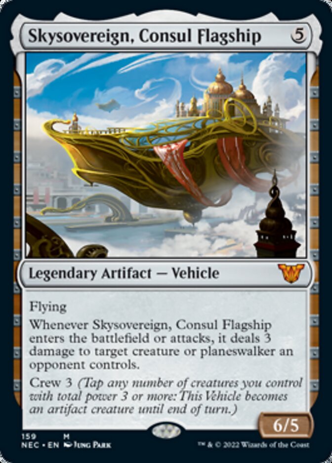 Skysovereign, Consul Flagship [Kamigawa: Neon Dynasty Commander] | Exor Games New Glasgow