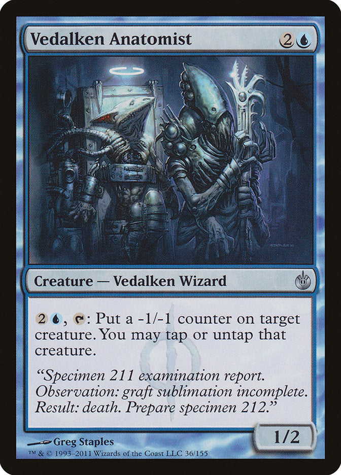 Vedalken Anatomist [Mirrodin Besieged] | Exor Games New Glasgow