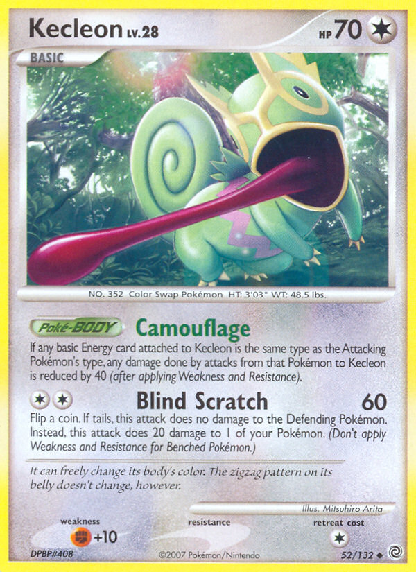 Kecleon (52/132) [Diamond & Pearl: Secret Wonders] | Exor Games New Glasgow