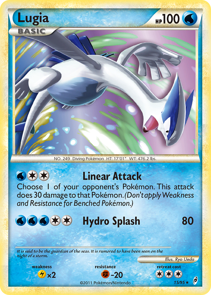 Lugia (15/95) [HeartGold & SoulSilver: Call of Legends] | Exor Games New Glasgow