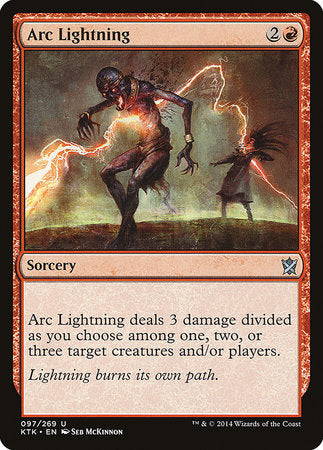 Arc Lightning [Khans of Tarkir] | Exor Games New Glasgow