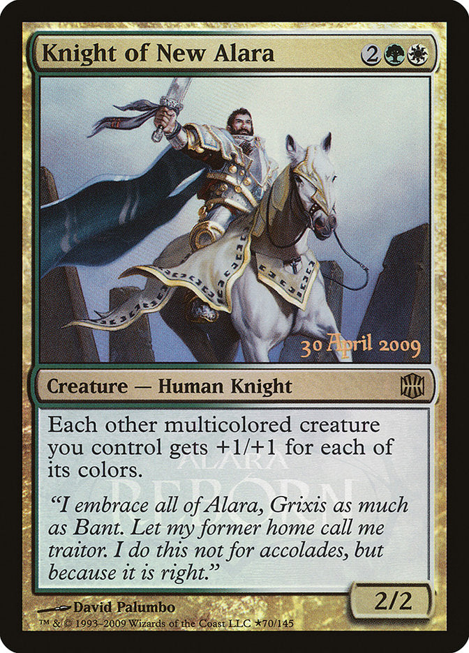 Knight of New Alara (Launch) [Alara Reborn Promos] | Exor Games New Glasgow