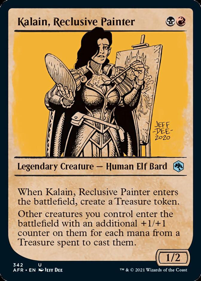 Kalain, Reclusive Painter (Showcase) [Dungeons & Dragons: Adventures in the Forgotten Realms] | Exor Games New Glasgow