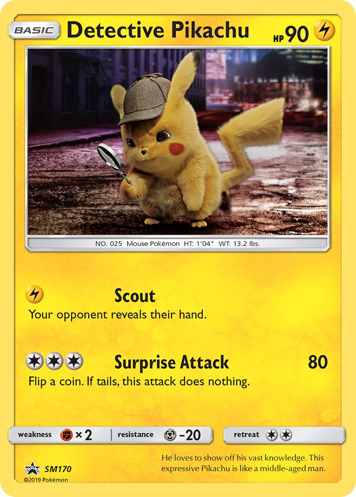 Detective Pikachu (SM170) [Sun & Moon: Black Star Promos] | Exor Games New Glasgow