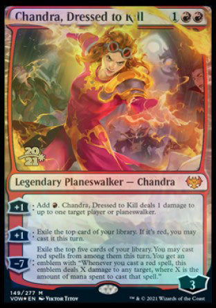 Chandra, Dressed to Kill [Innistrad: Crimson Vow Prerelease Promos] | Exor Games New Glasgow