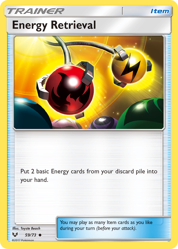 Energy Retrieval (59/73) [Sun & Moon: Shining Legends] | Exor Games New Glasgow