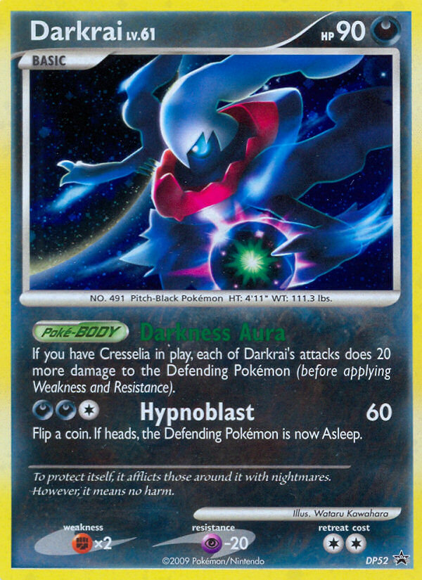 Darkrai LV.61 (DP52) [Diamond & Pearl: Black Star Promos] | Exor Games New Glasgow