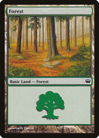 Forest (45) [Duel Decks: Knights vs. Dragons] | Exor Games New Glasgow