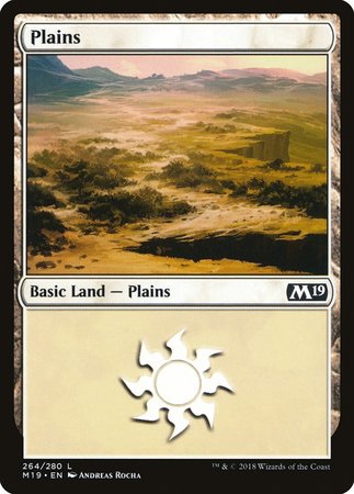 Plains (264) [Core Set 2019] | Exor Games New Glasgow