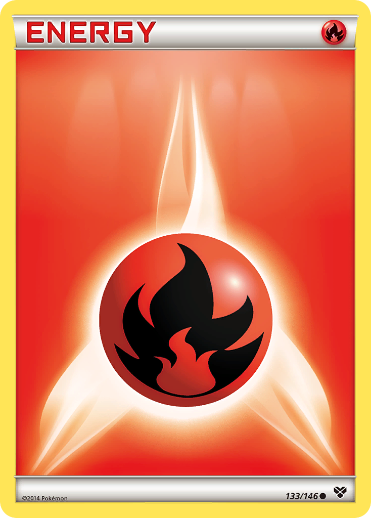 Fire Energy (133/146) [XY: Base Set] | Exor Games New Glasgow