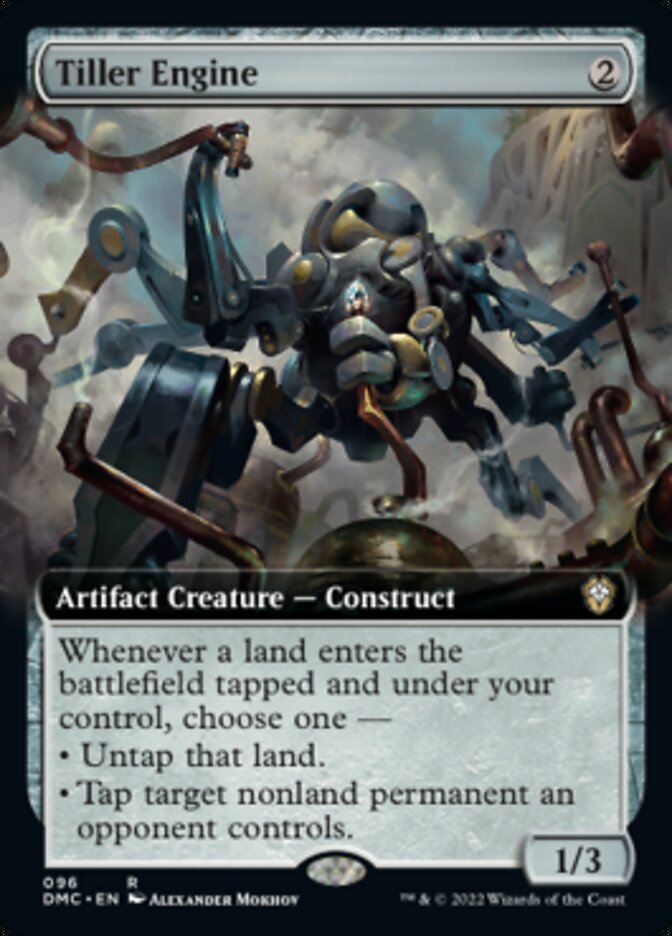 Tiller Engine (Extended Art) [Dominaria United Commander] | Exor Games New Glasgow